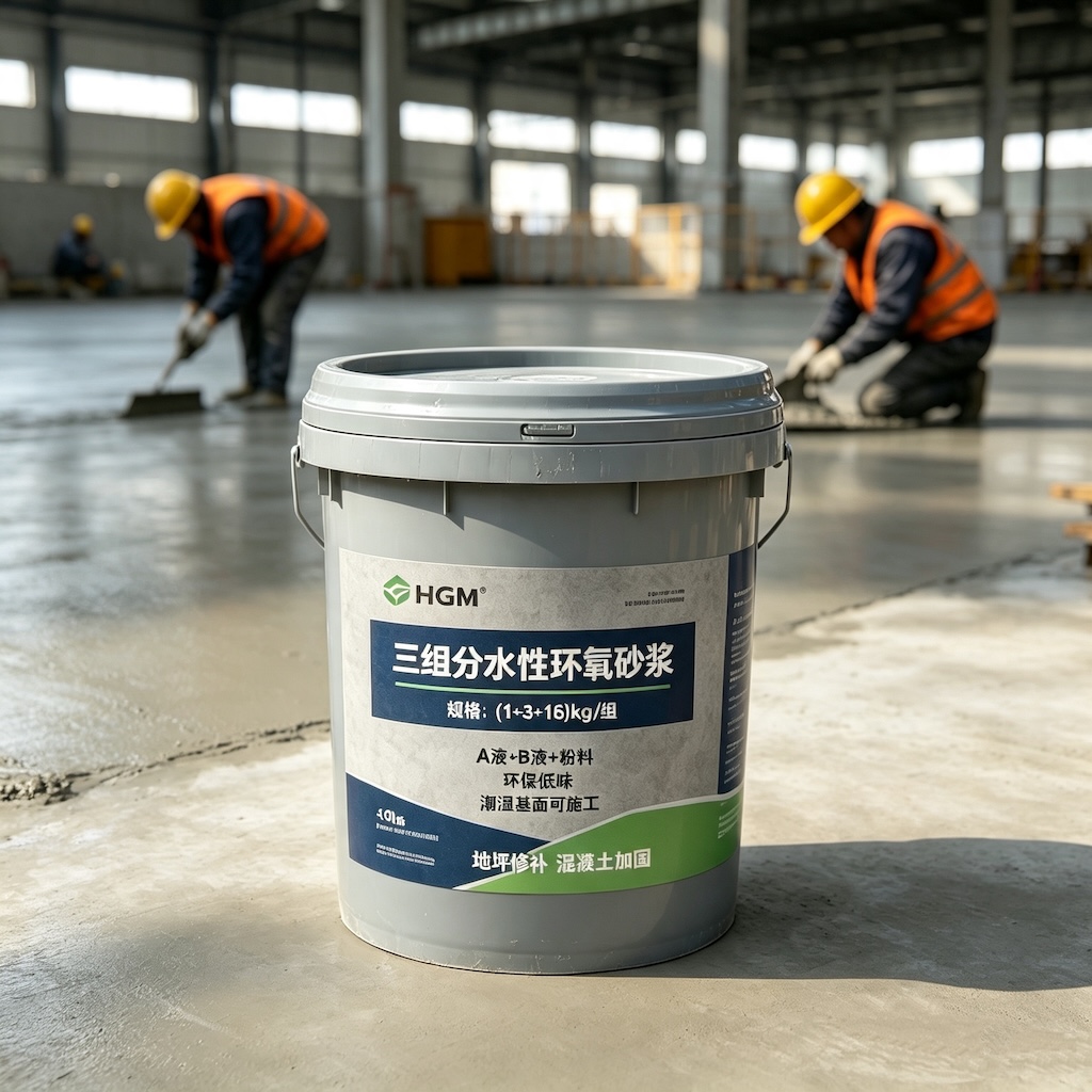 华池三组份水性环氧砂浆